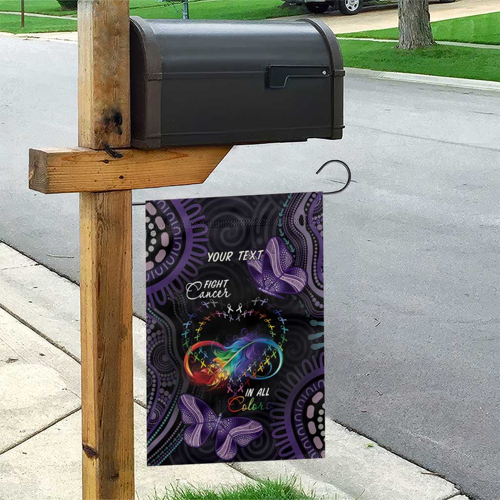 Australia Aboriginal Dot Arts Garden Flag Fight Cancer In All Colors