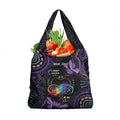 Australia Aboriginal Dot Arts Grocery Bag Fight Cancer In All Colors