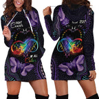 Australia Aboriginal Dot Arts Hoodie Dress Fight Cancer In All Colors