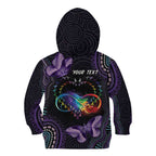 Australia Aboriginal Dot Arts Kid Hoodie Fight Cancer In All Colors