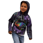 Australia Aboriginal Dot Arts Kid Hoodie Fight Cancer In All Colors