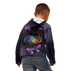 Australia Aboriginal Dot Arts Kid Hoodie Fight Cancer In All Colors