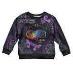 Australia Aboriginal Dot Arts Personalized Kid Ugly Christmas Sweater Fight Cancer In All Colors