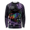 Australia Aboriginal Dot Arts Long Sleeve Shirt Fight Cancer In All Colors