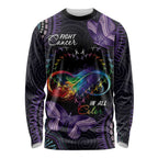 Australia Aboriginal Dot Arts Long Sleeve Shirt Fight Cancer In All Colors