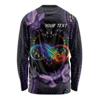Australia Aboriginal Dot Arts Long Sleeve Shirt Fight Cancer In All Colors