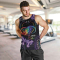 Australia Aboriginal Dot Arts Men Tank Top Fight Cancer In All Colors