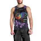 Australia Aboriginal Dot Arts Men Tank Top Fight Cancer In All Colors