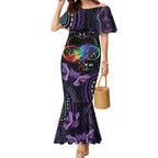 Australia Aboriginal Dot Arts Mermaid Dress Fight Cancer In All Colors