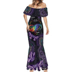 Australia Aboriginal Dot Arts Mermaid Dress Fight Cancer In All Colors