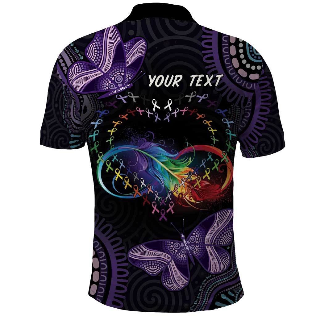 Australia Aboriginal Dot Arts Polo Shirt Fight Cancer In All Colors