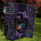 Australia Aboriginal Dot Arts Quilt Fight Cancer In All Colors
