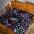 Australia Aboriginal Dot Arts Quilt Fight Cancer In All Colors
