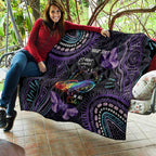 Australia Aboriginal Dot Arts Quilt Fight Cancer In All Colors