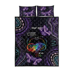 Australia Aboriginal Dot Arts Quilt Bed Set Fight Cancer In All Colors