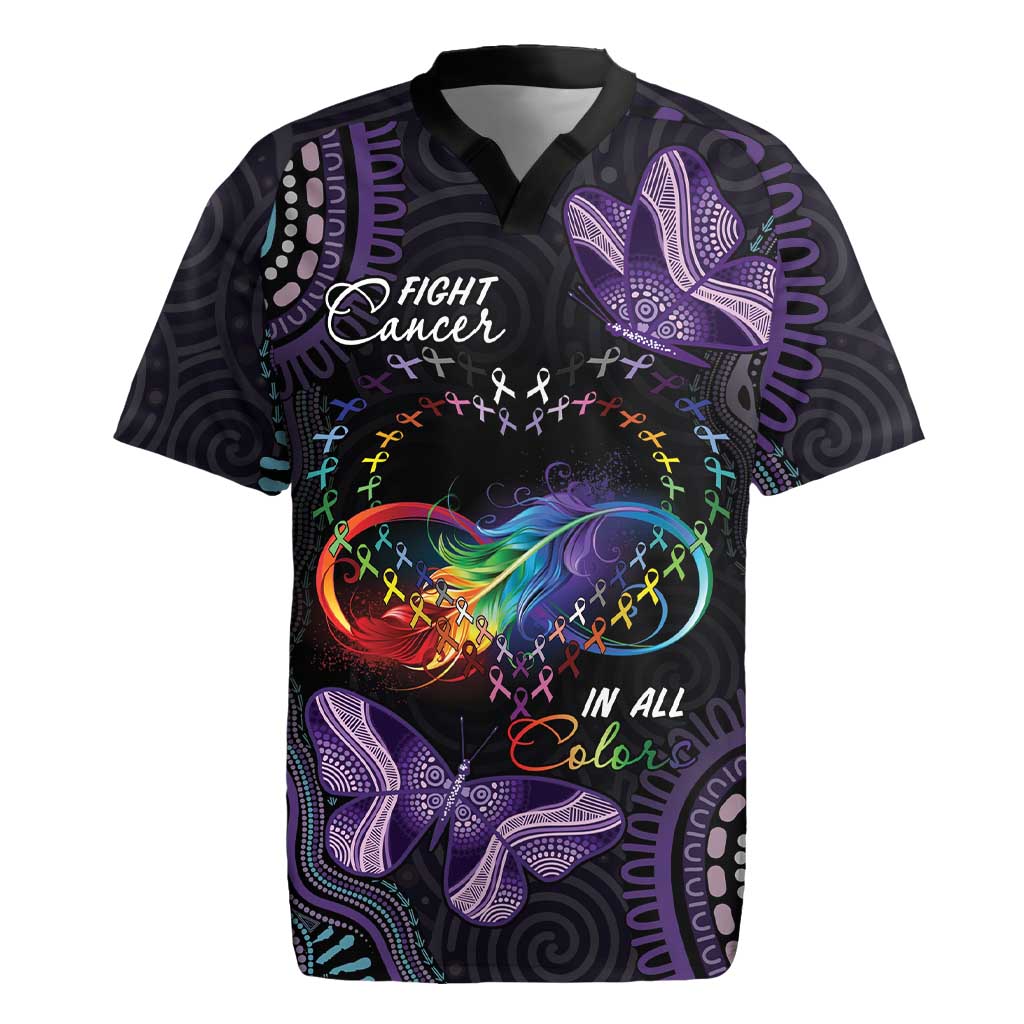 Australia Aboriginal Dot Arts Rugby Jersey Fight Cancer In All Colors