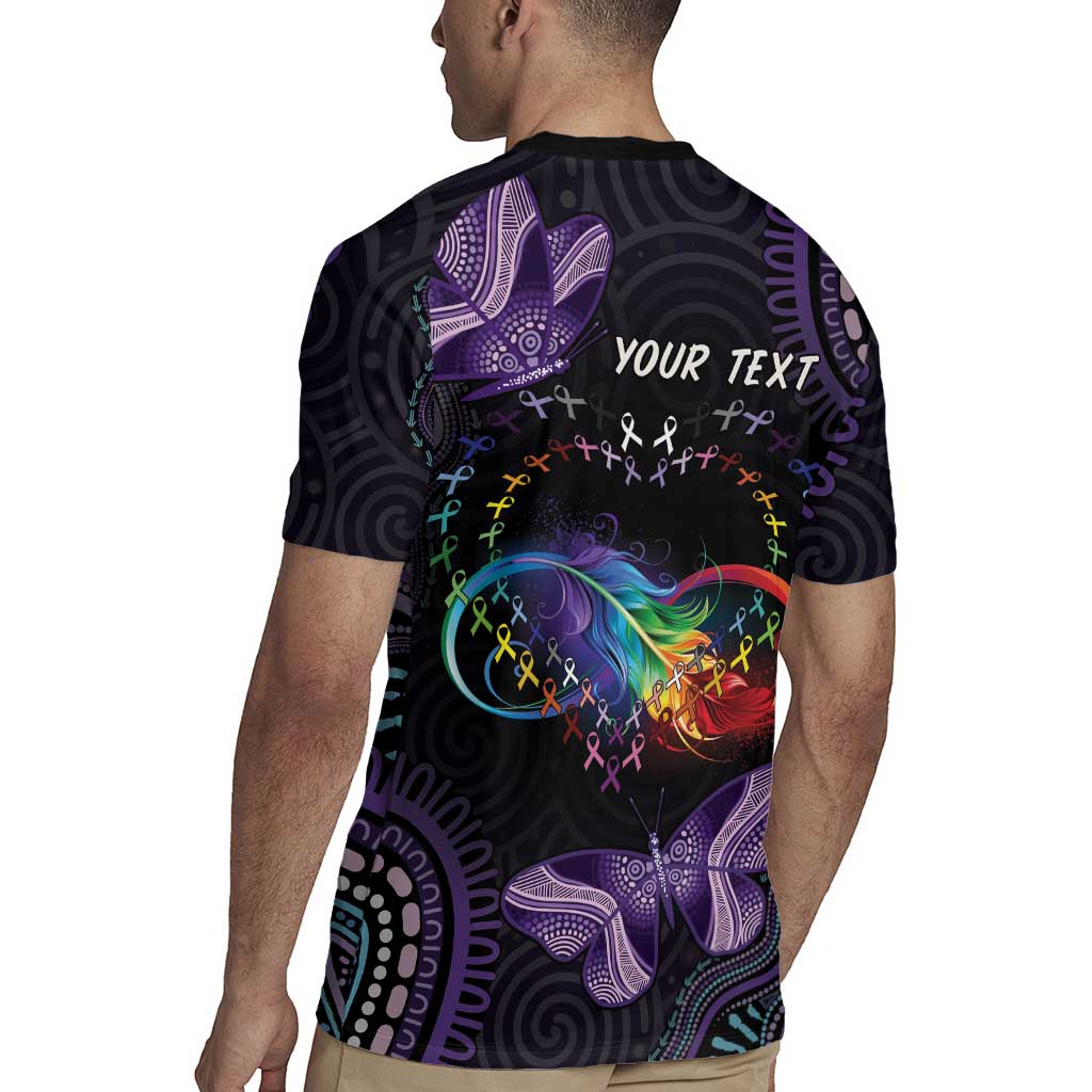 Australia Aboriginal Dot Arts Rugby Jersey Fight Cancer In All Colors