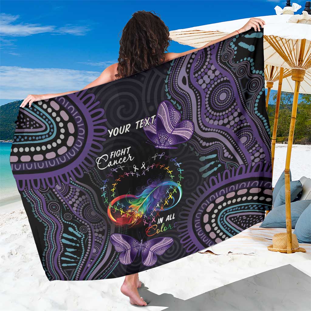 Australia Aboriginal Dot Arts Sarong Fight Cancer In All Colors