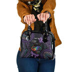 Australia Aboriginal Dot Arts Shoulder Handbag Fight Cancer In All Colors