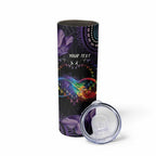 Australia Aboriginal Dot Arts Skinny Tumbler Fight Cancer In All Colors