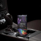 Australia Aboriginal Dot Arts Skinny Tumbler Fight Cancer In All Colors