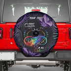 Australia Aboriginal Dot Arts Spare Tire Cover Fight Cancer In All Colors