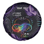 Australia Aboriginal Dot Arts Spare Tire Cover Fight Cancer In All Colors