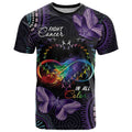 Australia Aboriginal Dot Arts T Shirt Fight Cancer In All Colors