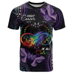 Australia Aboriginal Dot Arts T Shirt Fight Cancer In All Colors