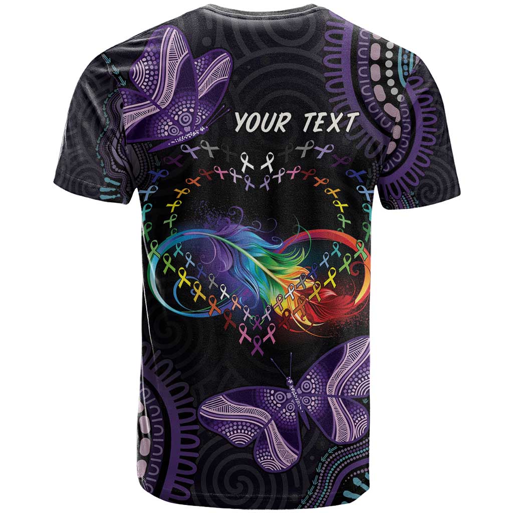 Australia Aboriginal Dot Arts T Shirt Fight Cancer In All Colors