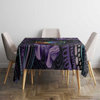 Australia Aboriginal Dot Arts Tablecloth Fight Cancer In All Colors