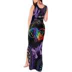 Australia Aboriginal Dot Arts Tank Maxi Dress Fight Cancer In All Colors