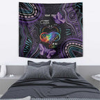 Australia Aboriginal Dot Arts Tapestry Fight Cancer In All Colors