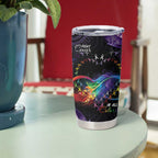 Australia Aboriginal Dot Arts Tumbler Cup Fight Cancer In All Colors