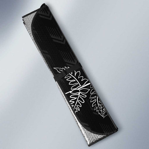 New Zealand Lawn Bowls Personalized Auto Sun Shade Wrap-Around Silver Fern - Aussie Hoodie