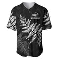 New Zealand Lawn Bowls Personalized Baseball Jersey Wrap-Around Silver Fern - Aussie Hoodie