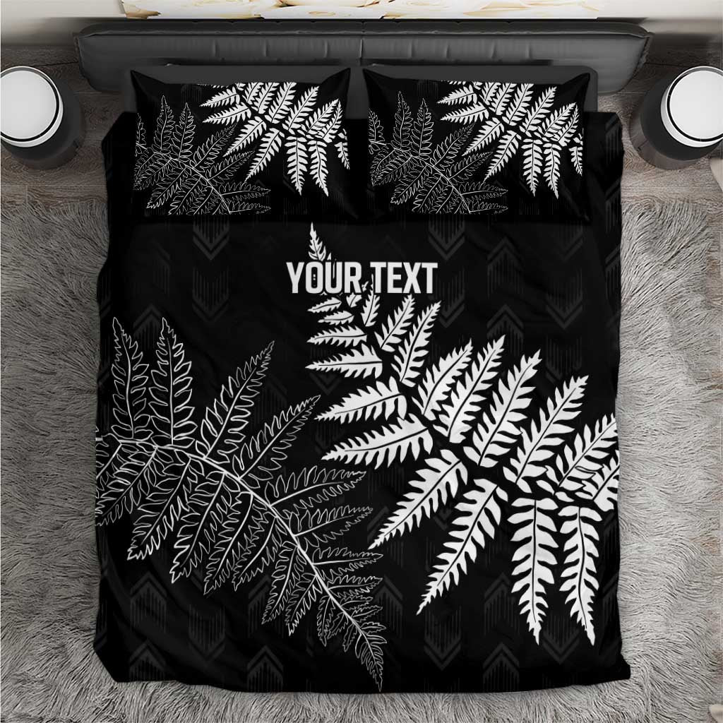 New Zealand Lawn Bowls Personalized Bedding Set Wrap-Around Silver Fern - Aussie Hoodie