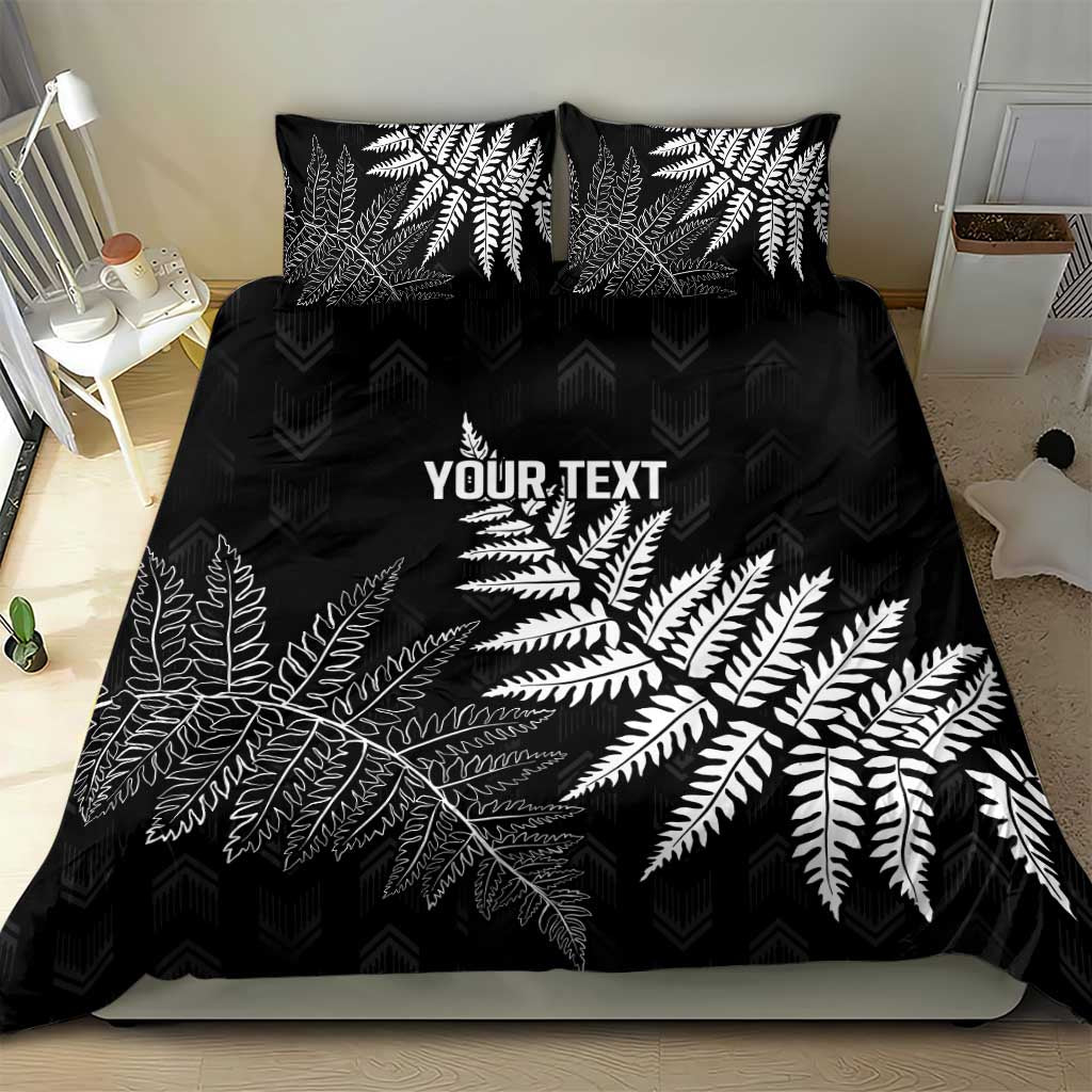 New Zealand Lawn Bowls Personalized Bedding Set Wrap-Around Silver Fern - Aussie Hoodie