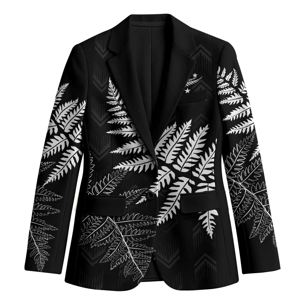 New Zealand Lawn Bowls Personalized Blazer Wrap-Around Silver Fern - Aussie Hoodie
