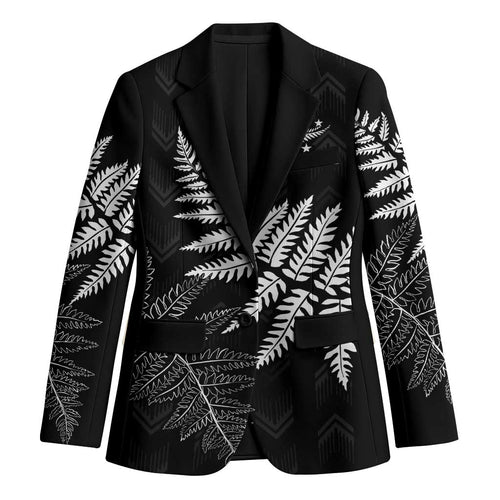 New Zealand Lawn Bowls Personalized Blazer Wrap-Around Silver Fern - Aussie Hoodie