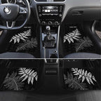 New Zealand Lawn Bowls Personalized Car Mats Wrap-Around Silver Fern - Aussie Hoodie