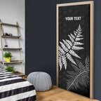 New Zealand Lawn Bowls Personalized Door Cover Wrap-Around Silver Fern - Aussie Hoodie