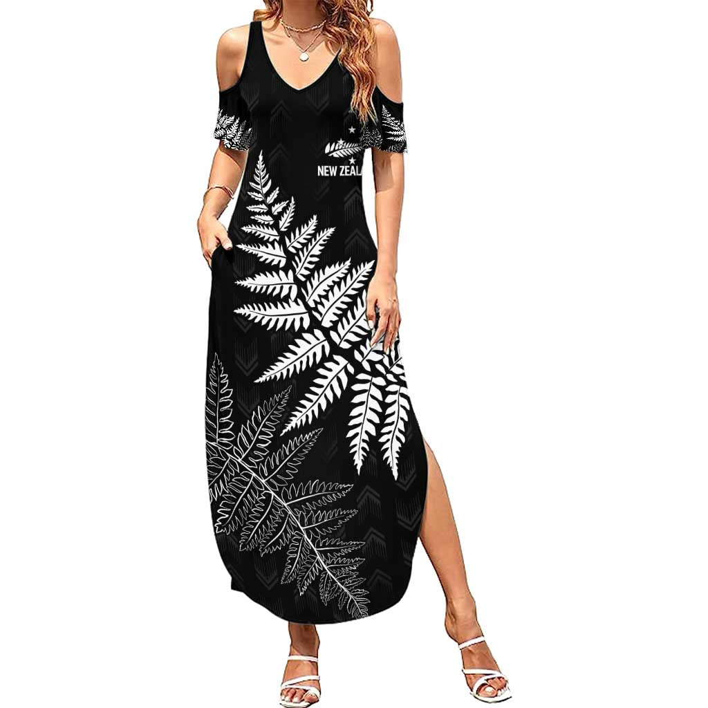New Zealand Lawn Bowls Personalized Family Matching Summer Maxi Dress and Hawaiian Shirt Wrap-Around Silver Fern - Aussie Hoodie
