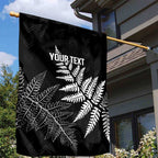New Zealand Lawn Bowls Personalized Garden Flag Wrap-Around Silver Fern - Aussie Hoodie