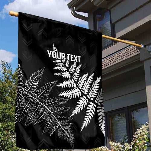 New Zealand Lawn Bowls Personalized Garden Flag Wrap-Around Silver Fern - Aussie Hoodie