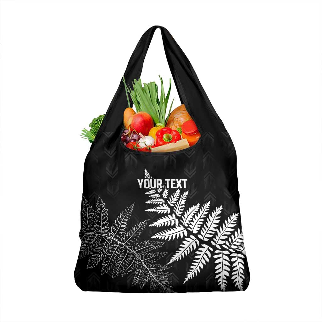 New Zealand Lawn Bowls Personalized Grocery Bag Wrap-Around Silver Fern - Aussie Hoodie