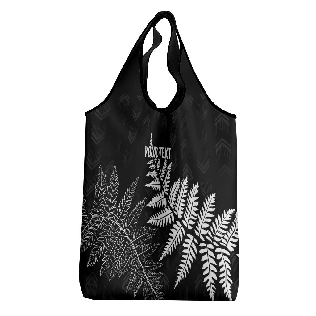 New Zealand Lawn Bowls Personalized Grocery Bag Wrap-Around Silver Fern - Aussie Hoodie