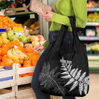 New Zealand Lawn Bowls Personalized Grocery Bag Wrap-Around Silver Fern - Aussie Hoodie