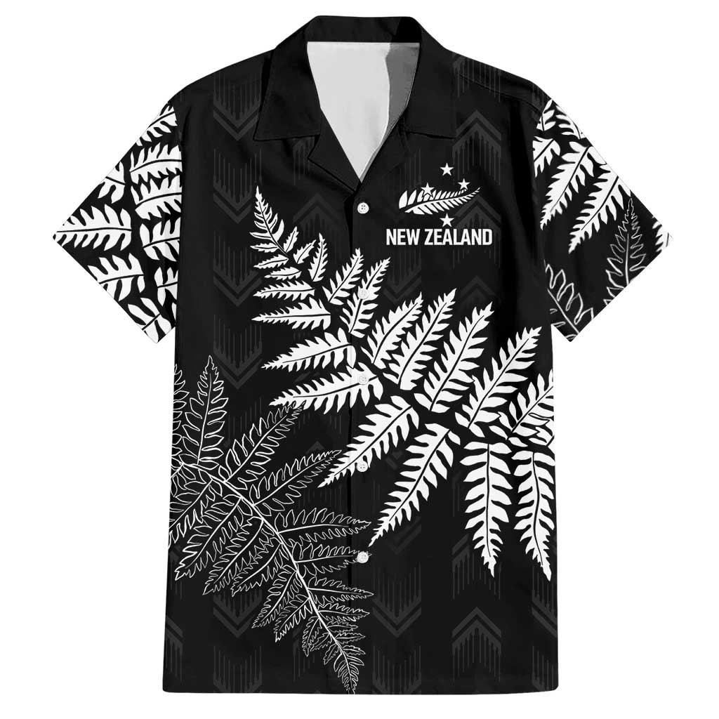 New Zealand Lawn Bowls Personalized Hawaiian Shirt Wrap-Around Silver Fern - Aussie Hoodie