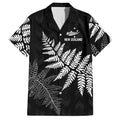 New Zealand Lawn Bowls Personalized Hawaiian Shirt Wrap-Around Silver Fern - Aussie Hoodie